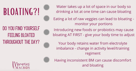 Bloating?