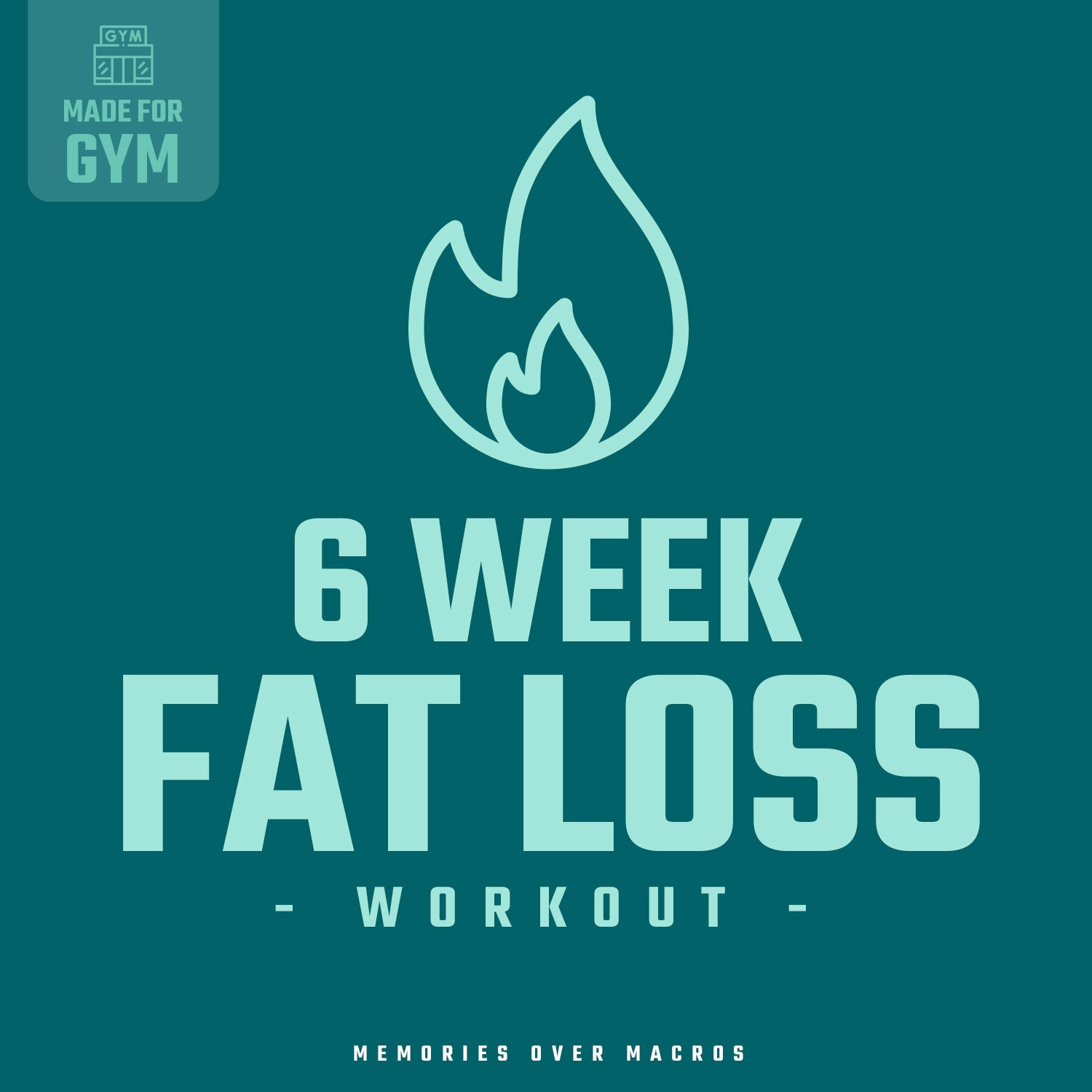 Week Fat Loss (Gym Workouts) - Main Image