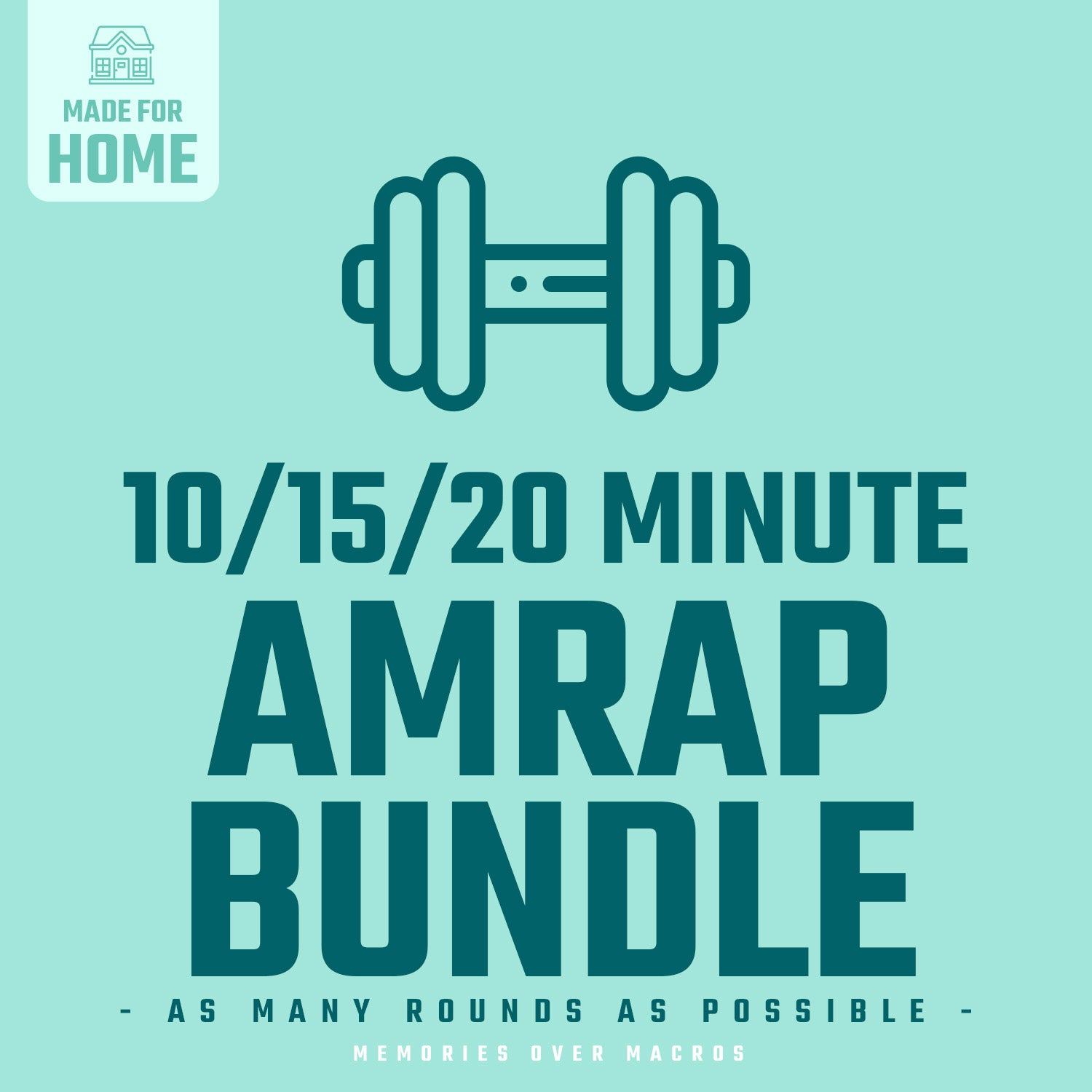 20 Minute Amrap Bundle Home Workouts